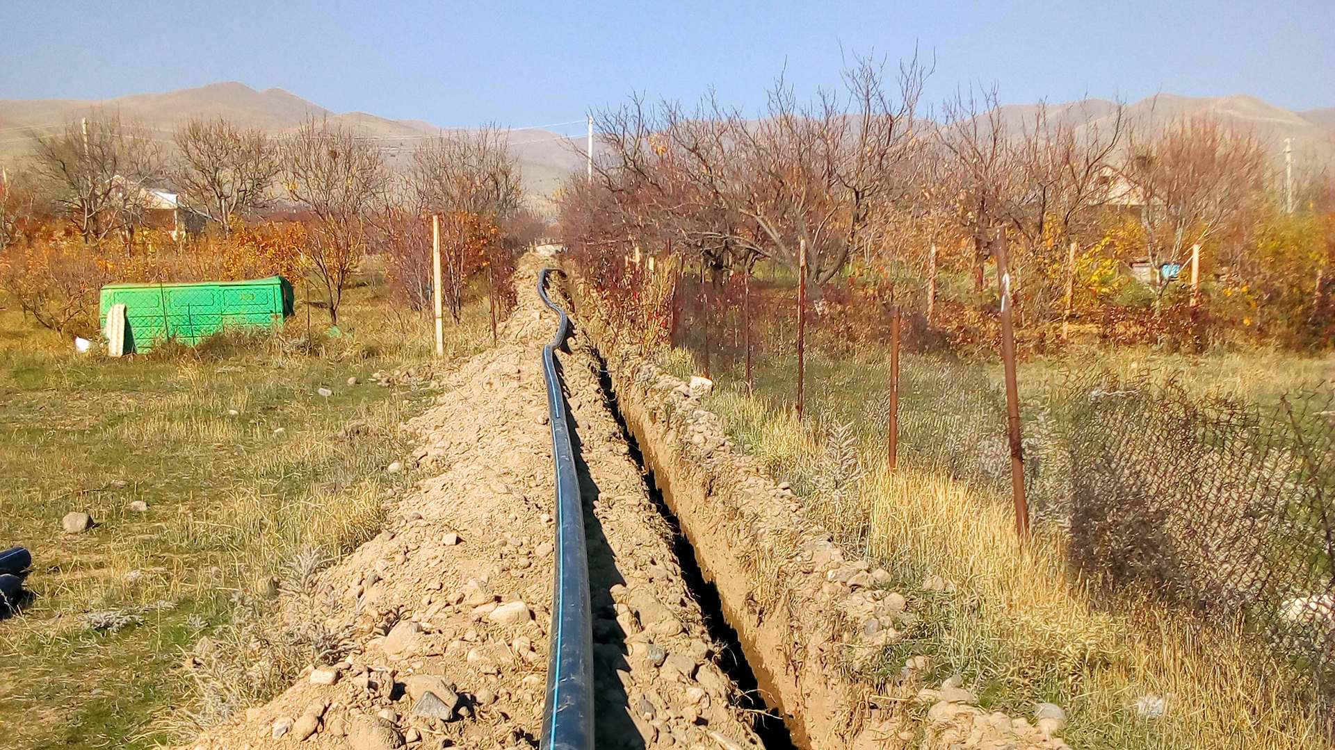Technical Supervision of Construction of Irrigation Systems of Garni and Hatsavan Communities